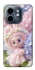Чохол на Infinix Smart 9 4G / Hot 50i Labubu & Flowers ver.1 фото 1 з 1