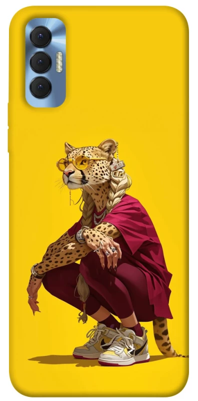 Чехол на TECNO Spark 8P Ягуар фото 1 из 1