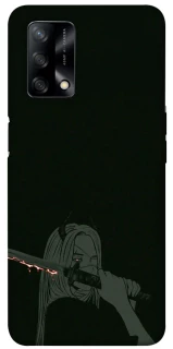 Чехол на Oppo A74 4G Человек-Бензопила фото 1 из 1