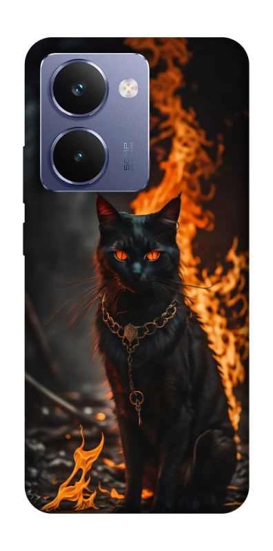 Чохол на Realme P3 Ultra Вогняний кіт фото 1 з 1