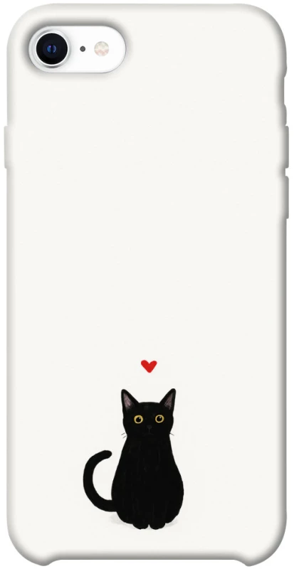 Чохол на Apple iPhone SE (2020) cat in love фото 1 Чохол на Apple iPhone SE (2020) cat in love фото 1 з 1
