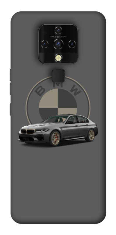 Чехол на TECNO Camon 16 SE BMW grey v2 фото 1 из 1