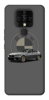 Чехол на TECNO Camon 16 SE BMW grey v2 фото 1 из 1