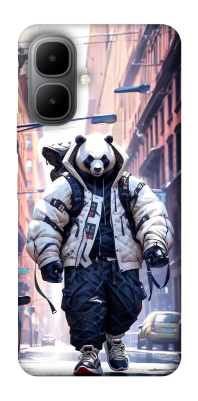 Чохол на Infinix Smart 10 Панда кур'єр фото 1 з 1