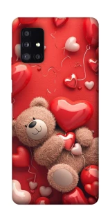 Чехол на Samsung Galaxy A51 5G bear in hearts фото 1 из 1