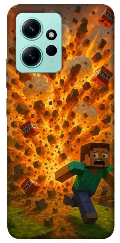Чохол на Xiaomi Redmi Note 12 4G Minecraft v7 фото 1 з 1