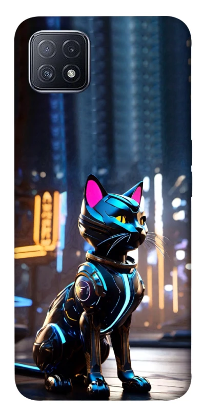 Чехол на Oppo A73 Cyber cat фото 1 из 1