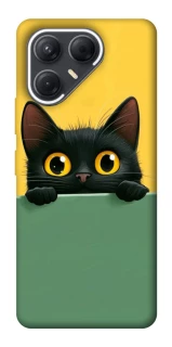 Чехол на TECNO Pova 7 Black cat v2 фото 1 из 1