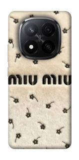 Чехол на Xiaomi Redmi Note 14 Pro+ 5G Miu Miu фото 1 из 1