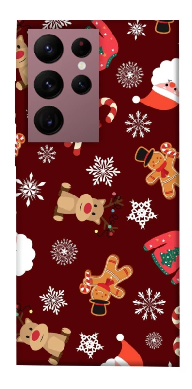 Чехол на Samsung Galaxy S22 Ultra Новогодний v6 фото 1 из 1