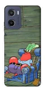 Чохол на Motorola Moto E15 Mr.Krabs фото 1 з 1