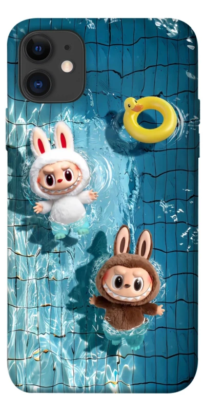 Чохол на Apple iPhone 11 (6.1") Labubu in the pool фото 1 з 1