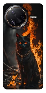 Чохол на Xiaomi Poco F7 Ultra Вогняний кіт фото 1 з 1