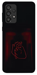 Чехол на Samsung Galaxy A33 5G Красное сердце фото 1 из 1