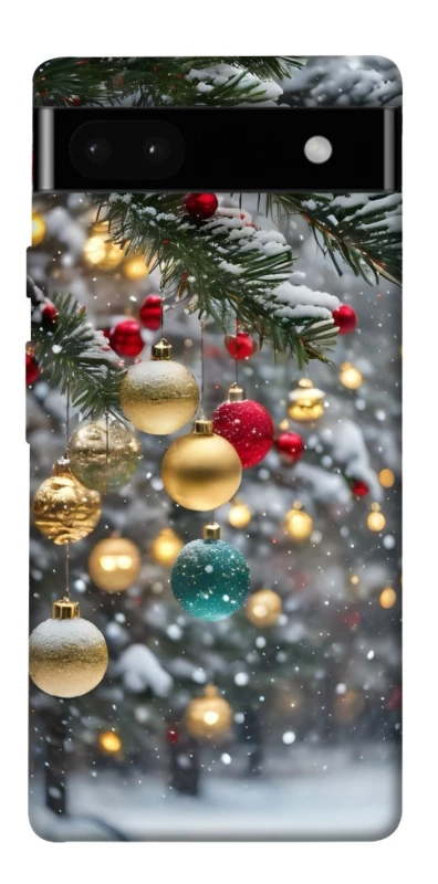 Чехол на Google Pixel 6a Новогодний v48 фото 1 из 1