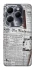 Чехол на Infinix Hot 40 Газеты фото 1 из 1