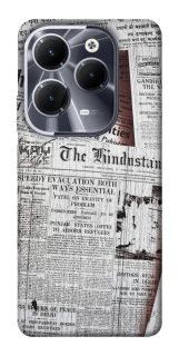 Чехол на Infinix Hot 40 Pro Газеты фото 1 из 1