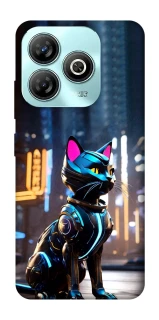 Чохол на ZTE Blade A75 4G Cyber cat фото 1 з 1