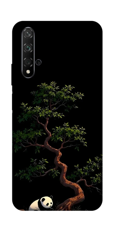 Чохол на Huawei Honor 20 / Nova 5T Panda and tree фото 1 з 1