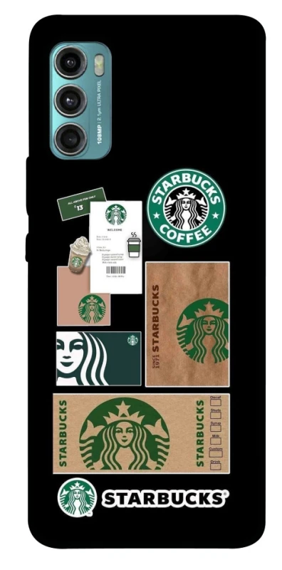 Чехол на Motorola Moto G60 Starbucks coffee фото 1 из 1