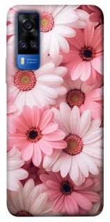 Чехол на Vivo Y51a Розовые цветы v2 фото 1 из 1