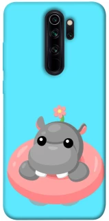 Чехол на Xiaomi Redmi Note 8 Pro Adopt Me Hippo Floatie фото 1 из 1