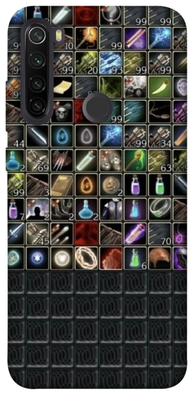 Чохол на Xiaomi Redmi Note 8T Inventory menu ver.2 фото 1 з 1