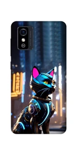 Чохол на ZTE Blade L9 Cyber cat фото 1 з 1
