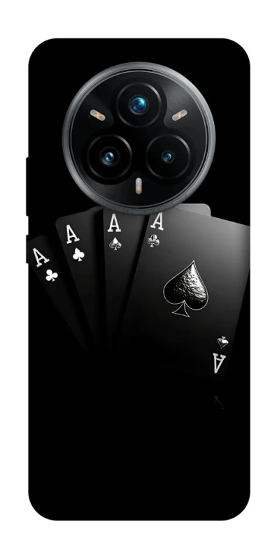Чехол на Realme 14 Pro Black Cards фото 1 из 1