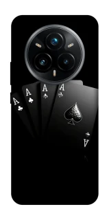 Чехол на Realme 14 Pro Black Cards фото 1 из 1