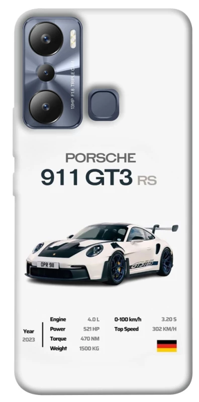 Чехол на Infinix Hot 20i Porsche 911 GT3 фото 1 из 1