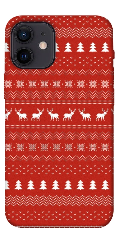 Чохол на Apple iPhone 12 mini (5.4") Новорічний v12 фото 1 з 1