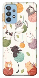 Чохол на Samsung Galaxy M32 Funny Kittens фото 1 з 1