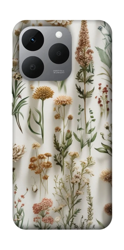 Чохол на Realme 15T Floral design ver.2 фото 1 з 1