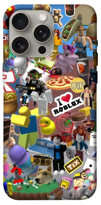 Чехол Roblox collage ver.5 фото 1 из 1