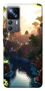 Чехол на Xiaomi 12T / 12T Pro Minecraft sunset фото 1 из 1