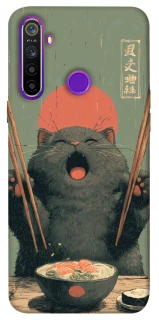 Чехол на Realme 5 Hungry Cat фото 1 из 1