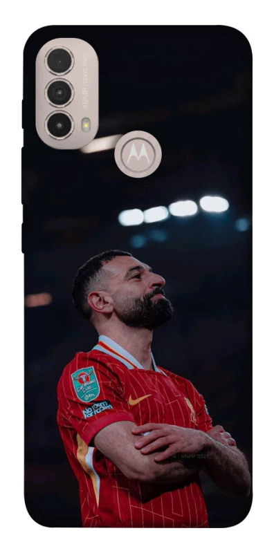 Чохол на Motorola Moto E40 Mohamed Salah V2 фото 1 з 1