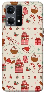 Чохол на Oppo Reno 7 4G Новорічний v14 фото 1 з 1