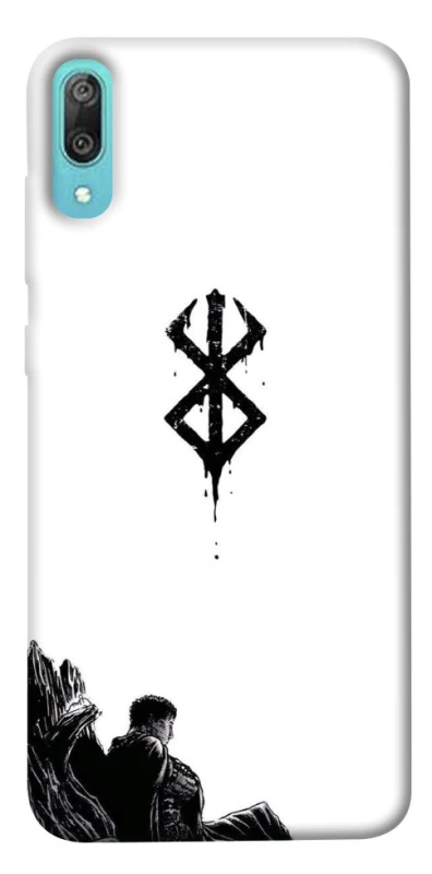 Чохол на Huawei Y6 Pro (2019) berserk white фото 1 з 1