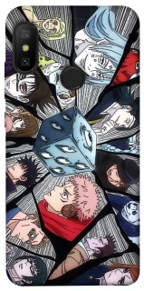 Чехол на Xiaomi Mi A2 Lite / Xiaomi Redmi 6 Pro jujutsu kaisen v4 фото 1 из 1