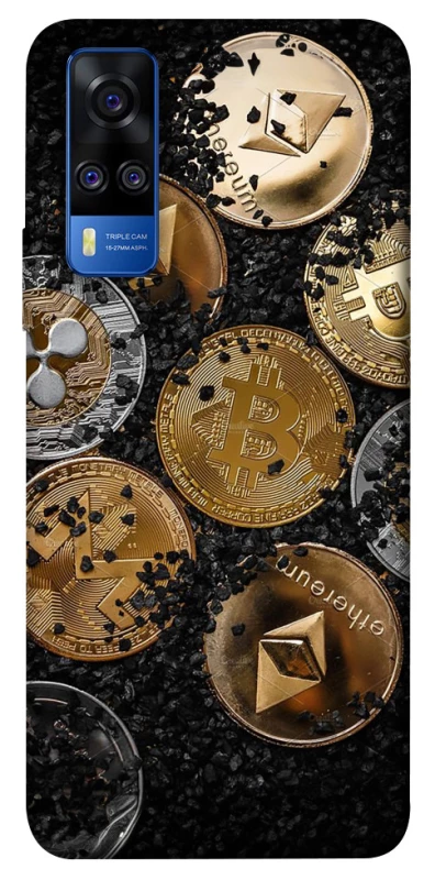 Чохол на Vivo Y51a Many coins v2 фото 1 з 1