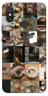 Чохол на Xiaomi Mi 8 Coffee collage ver.3 фото 1 з 1