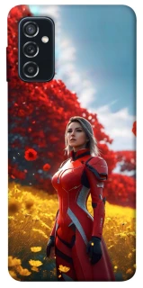 Чохол на Samsung Galaxy M52 Cyber space girl ver.5 фото 1 з 1