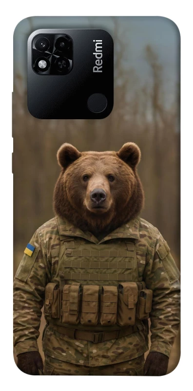 Чохол на Xiaomi Redmi 10A Ведмідь захисник фото 1 з 1