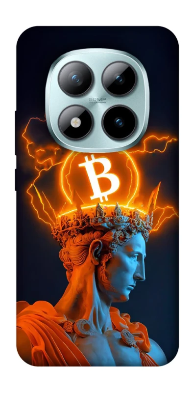 Чехол на Xiaomi Redmi Note 15 Pro+ 5G Bitcoin God фото 1 из 1