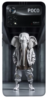 Чехол на Xiaomi Poco X4 Pro 5G Слон v2 фото 1 из 1