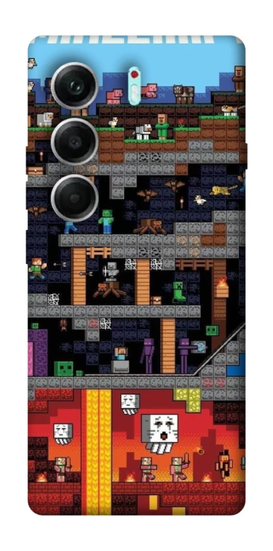 Чохол на Tecno Camon 40 Pro 5G Minecraft фото 1 з 1