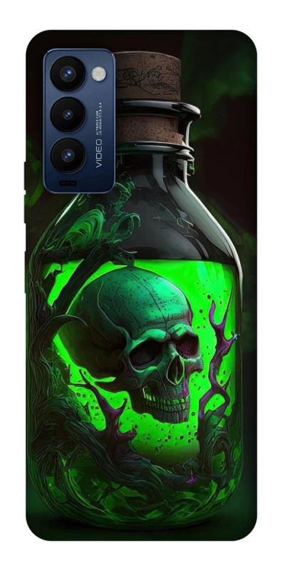 Чохол на TECNO Camon 18 Pro Skull bottle фото 1 з 1