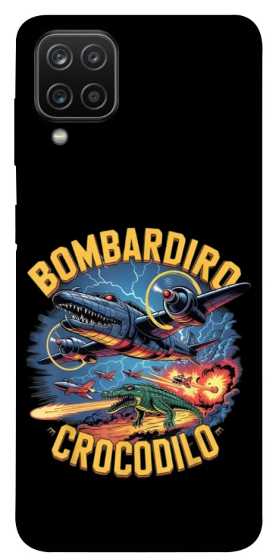 Чохол на Samsung Galaxy A12 Bombardino Crocodilo v2 фото 1 з 1
